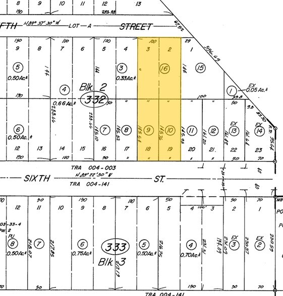 1129 E 6th St, Corona, CA à vendre - Plan cadastral - Image 3 de 5