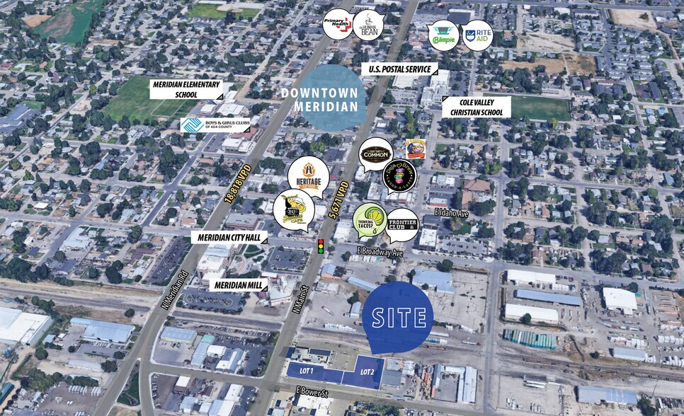 140 E Bower St, Meridian, ID à louer - Photo du bâtiment - Image 3 de 4