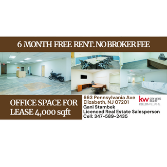 More details for 663 Pennsylvania Ave, Elizabeth, NJ - Office for Lease