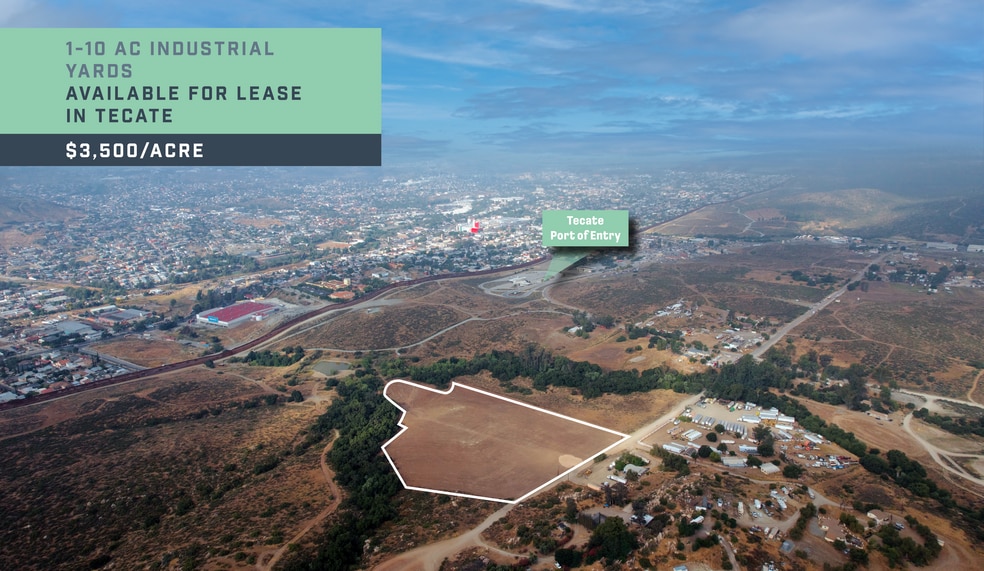 24699 Humphries Rd, Tecate, CA for lease - Aerial - Image 1 of 2