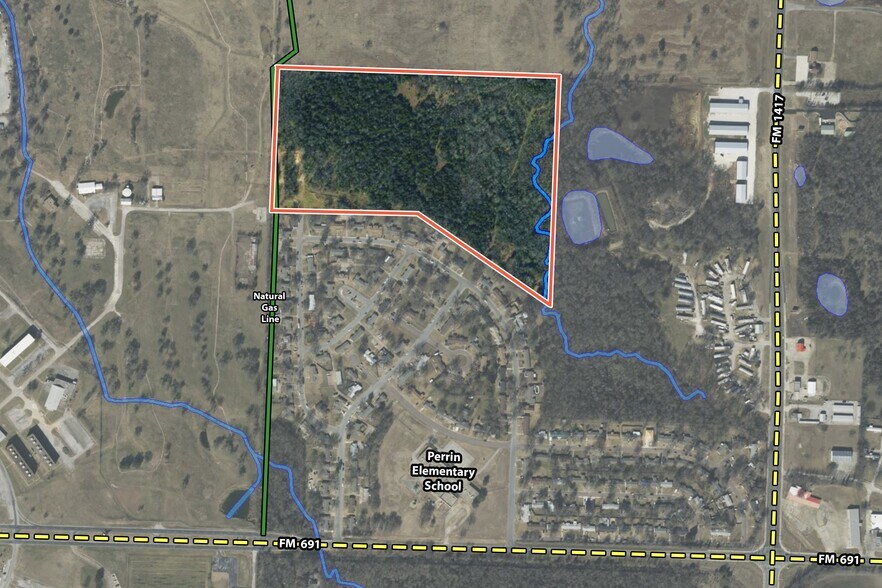MacArthur Drive, Denison, TX à vendre - Aérien - Image 3 de 4