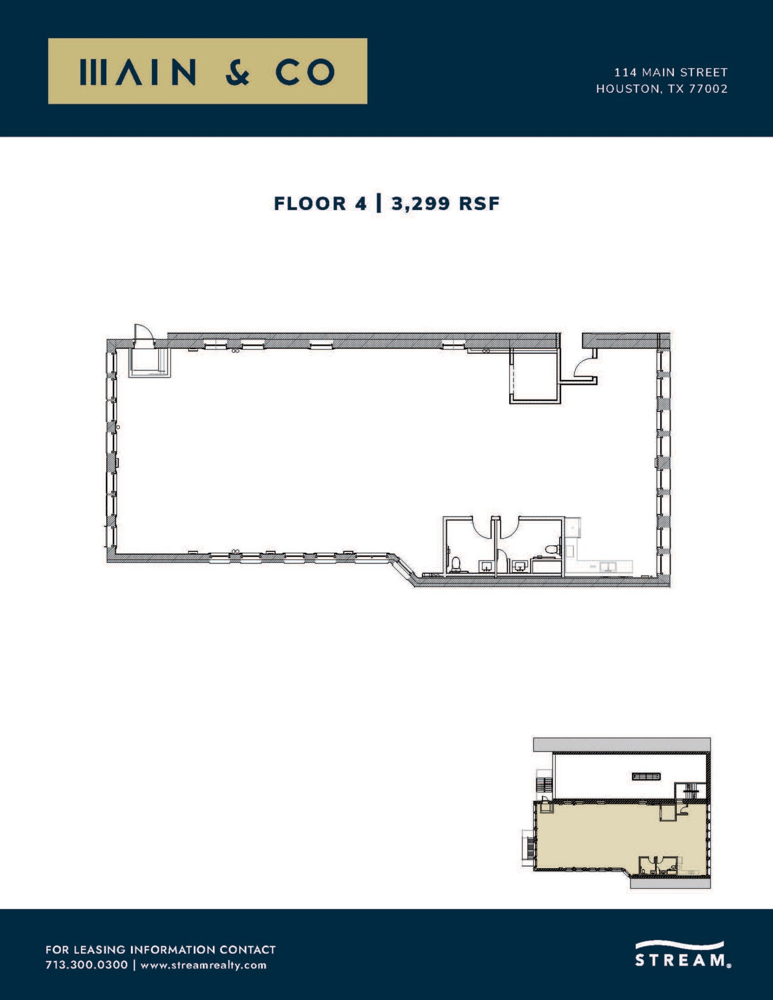 114 Main St, Houston, TX for lease Floor Plan- Image 1 of 11