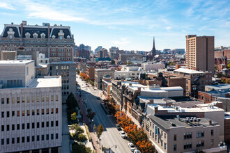 1110 N Charles St, Baltimore, MD - aerial  map view