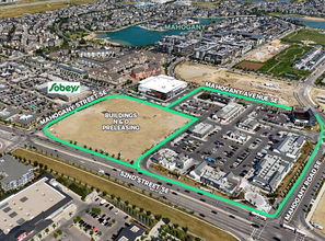 80 Mahogany Rd SE, Calgary, AB - aerial  map view