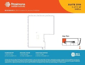 2115 N Scranton Way, Aurora, CO à louer Plan d’étage- Image 1 de 1