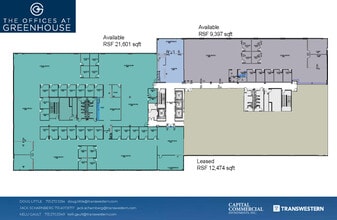 19219 Katy Fwy, Houston, TX à louer Plan d’étage- Image 1 de 5