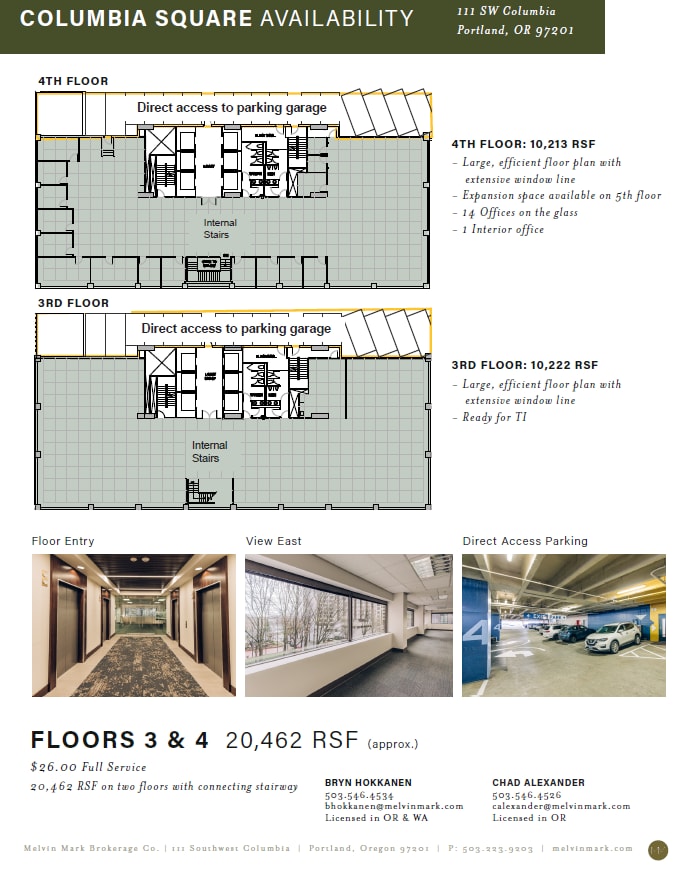 111 SW Columbia St, Portland, OR for lease Floor Plan- Image 1 of 6