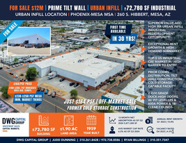 URBAN INFILL | ±72,780 SF INDUSTRIAL - Services immobiliers commerciaux