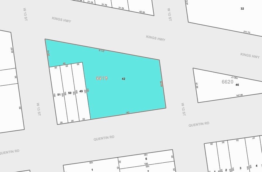 166 Kings Hwy, Brooklyn, NY for sale - Plat Map - Image 2 of 2