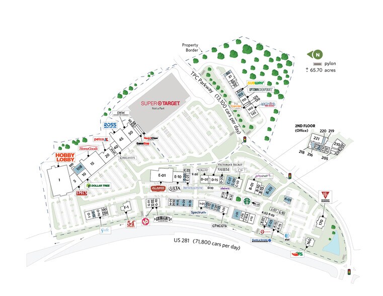 22610 US Hwy 281 N, San Antonio, TX à louer - Plan de site - Image 3 de 25