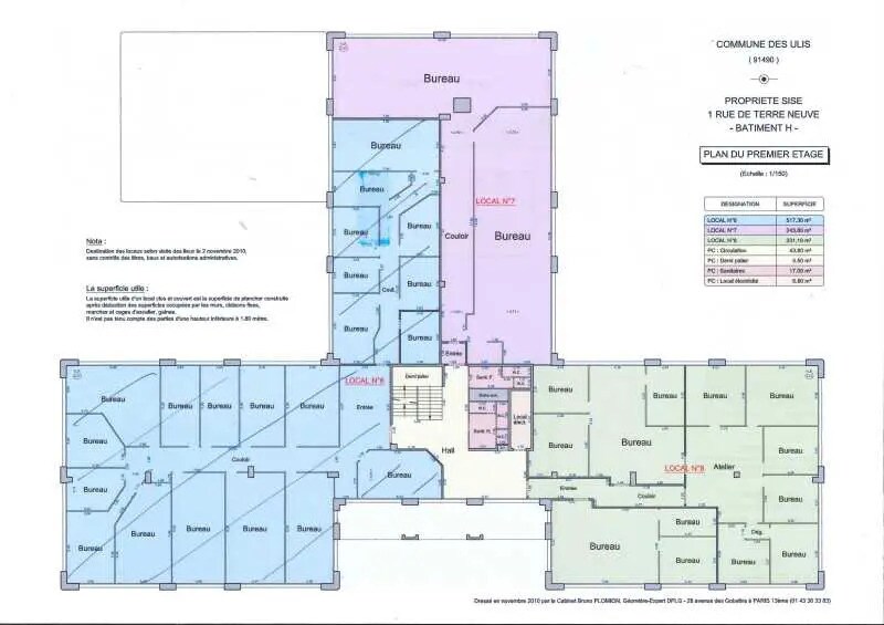 1 Rue De Terre Neuve, Les Ulis à louer - Plan d’étage - Image 3 de 3