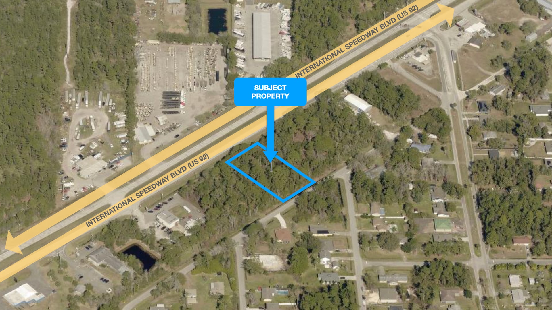 000 E International Speedway Blvd, Deland, FL à vendre Aérien- Image 1 de 2