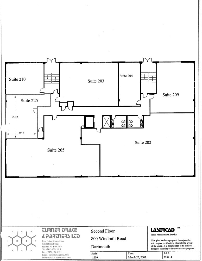 780 Windmill Rd, Dartmouth, NS à louer Plan d’étage- Image 1 de 1