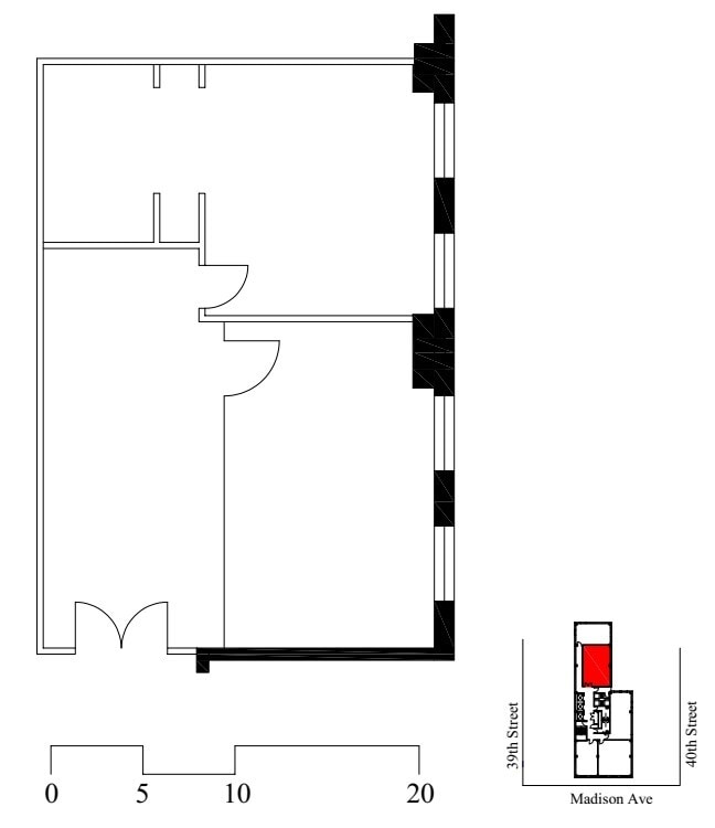 274 Madison Ave, New York, NY for lease Floor Plan- Image 1 of 1