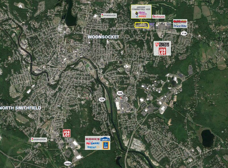 1500 Diamond Hill Rd, Woonsocket, RI à louer - Photo principale - Image 1 de 5