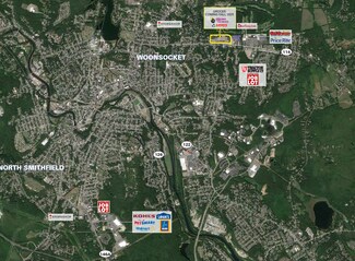Plus de détails pour 1500 Diamond Hill Rd, Woonsocket, RI - Commerce de détail à louer