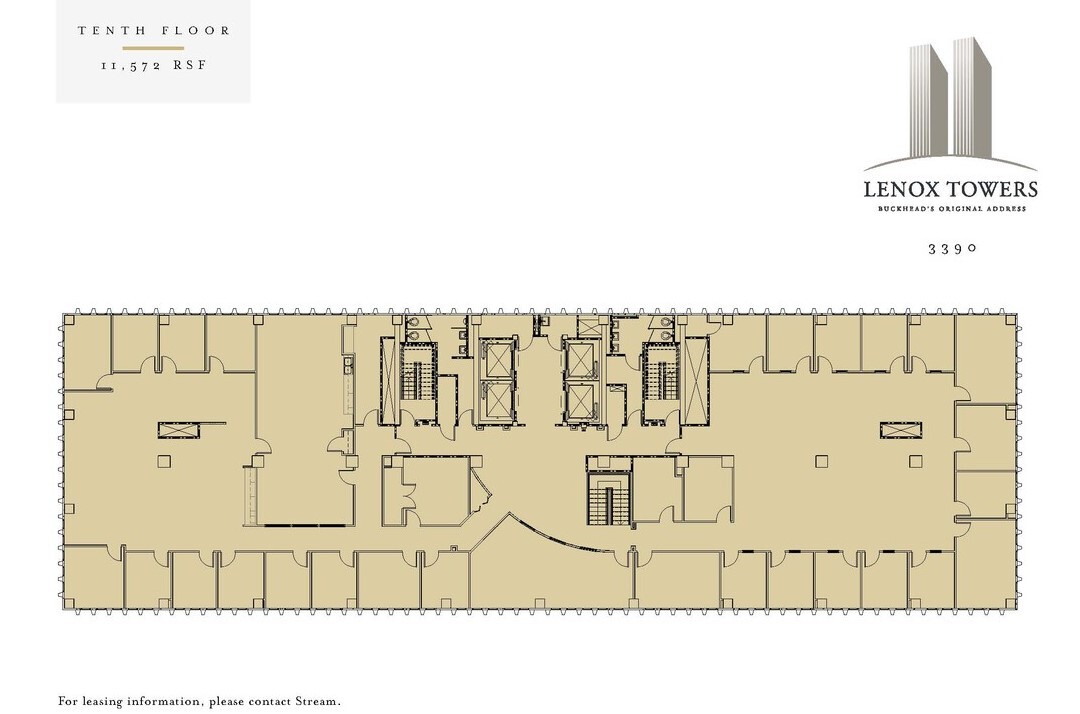 3400 Peachtree Rd NE, Atlanta, GA for lease Floor Plan- Image 1 of 1