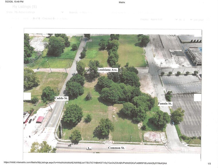 719 Caddo Street Lot 11, Shreveport, LA à vendre - Photo du bâtiment - Image 2 de 7