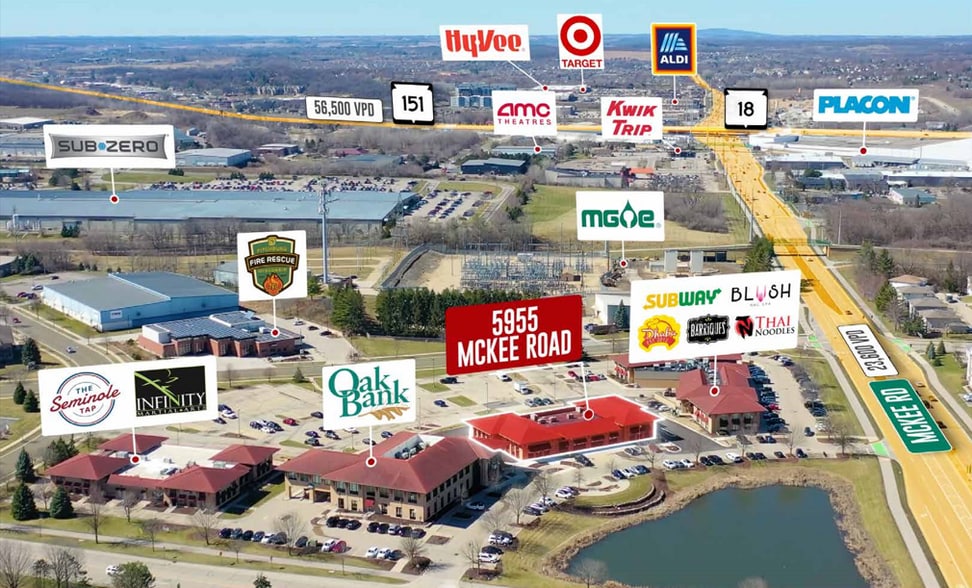 5955 McKee Rd, Fitchburg, WI for lease - Building Photo - Image 2 of 11