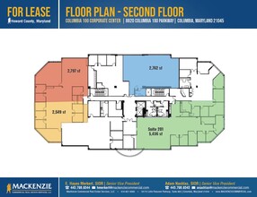 8820 Columbia 100 Pky, Columbia, MD for lease Floor Plan- Image 1 of 6