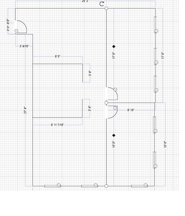 500 N Meridian Ave, Oklahoma City, OK à louer Plan d’étage- Image 1 de 1