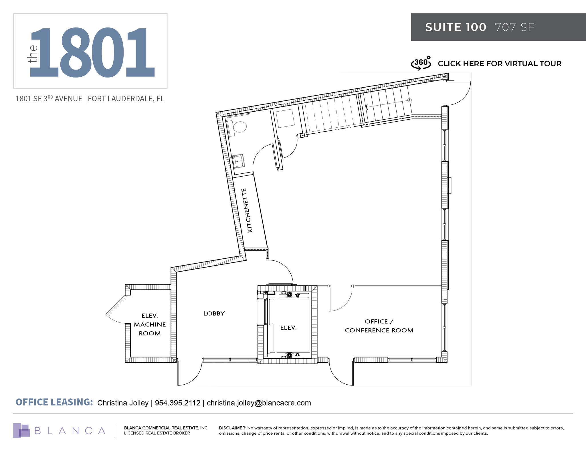 1801 SE 3rd Ave, Fort Lauderdale, FL for lease Floor Plan- Image 1 of 1
