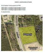 GA Hwy 21, Port Wentworth, GA - AÉRIEN Vue de la carte