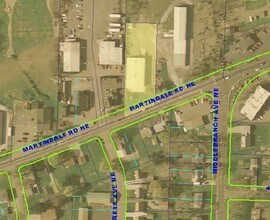 4155 Martindale Rd NE, Canton, OH - AERIAL  map view