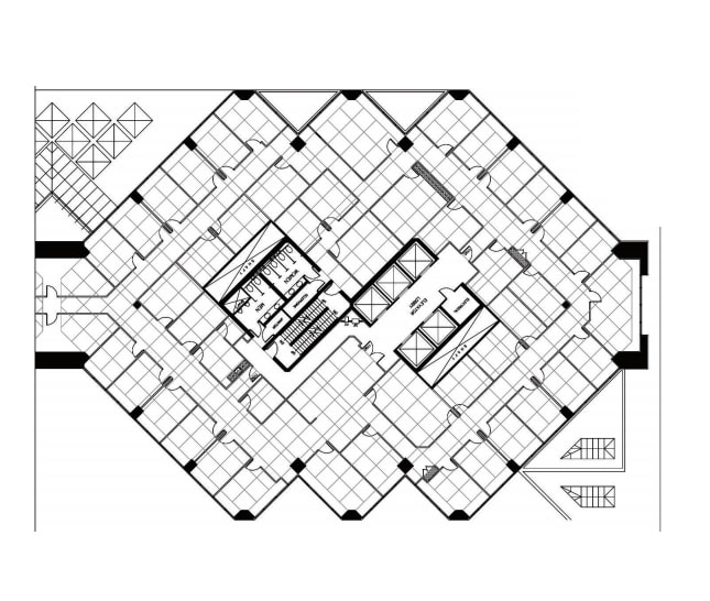 321 6th Ave SW, Calgary, AB à louer Plan d’étage- Image 1 de 1