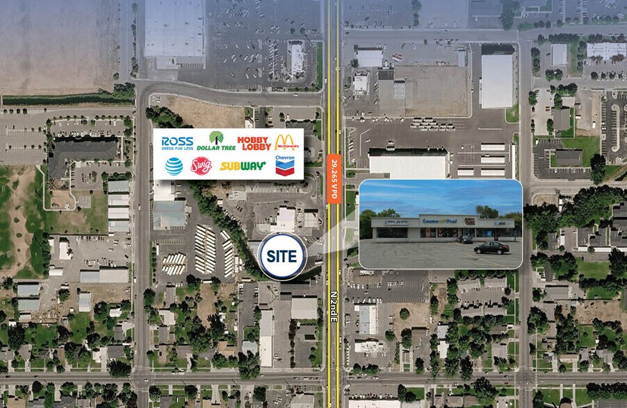 259-261 N 2nd E, Rexburg, ID for lease - Building Photo - Image 1 of 3