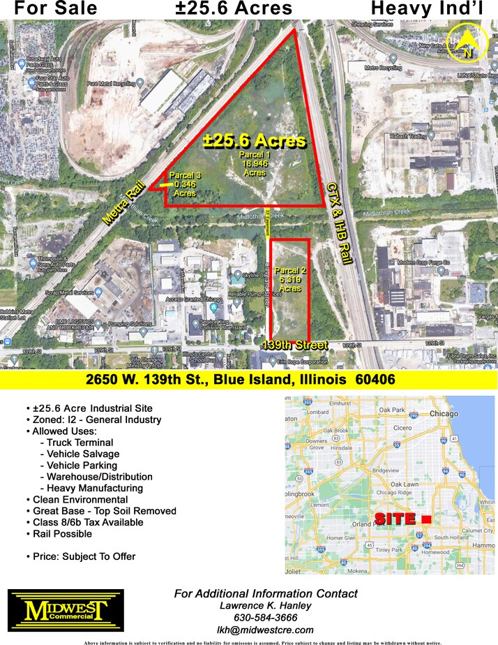 2650 W 139th St, Blue Island, IL à vendre Photo du bâtiment- Image 1 de 2