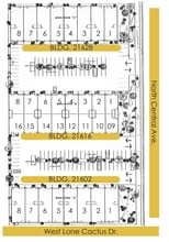21628 N Central Ave, Phoenix, AZ à louer Plan de site- Image 1 de 1