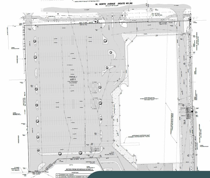 W North Ave, Melrose Park, IL for sale - Site Plan - Image 3 of 3