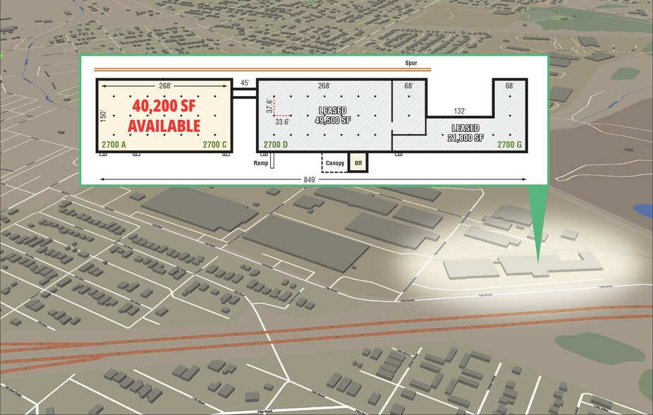 2700 13th St W, Birmingham, AL à louer - Photo du bâtiment - Image 3 de 7