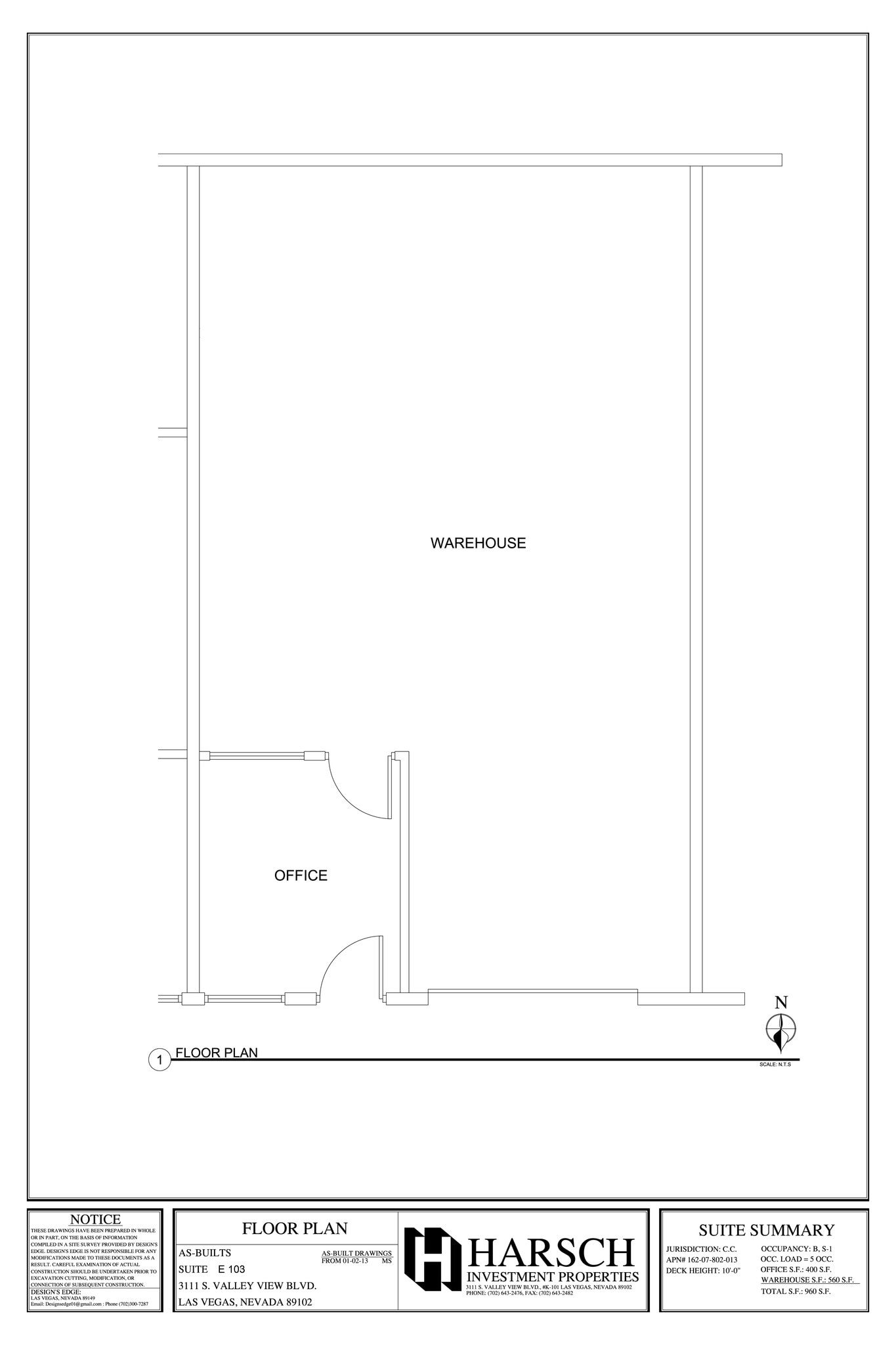 3111 S Valley View Blvd, Las Vegas, NV for lease Site Plan- Image 1 of 1