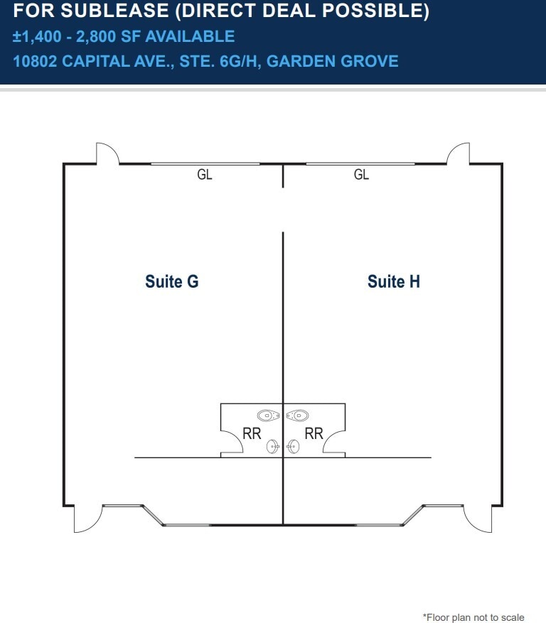 10802 Capital Ave, Garden Grove, CA for lease Floor Plan- Image 1 of 1