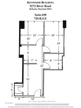 5272 River Rd, Bethesda, MD for lease Floor Plan- Image 1 of 1