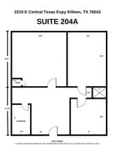 2210 E Central Texas Expy, Killeen, TX for lease Floor Plan- Image 1 of 5
