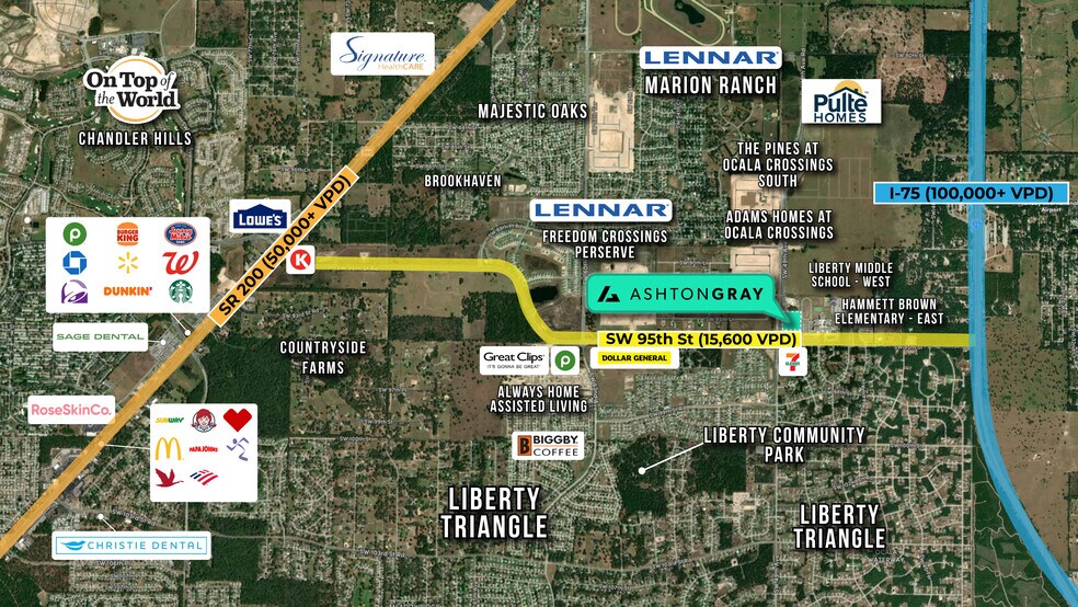 NEC SW 95th & SW 49th Ave, Ocala, FL à louer - Photo du bâtiment - Image 2 de 5