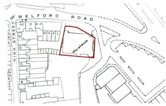 7-11 Welford Rd, Northampton for sale - Site Plan - Image 2 of 2