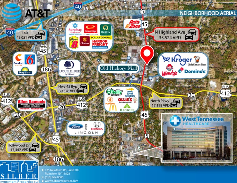 2030 N Highland Ave, Jackson, TN à vendre - Photo du bâtiment - Image 2 de 7