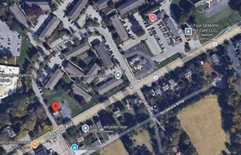 601 E Lancaster Ave, Downingtown, PA - Aérien  Vue de la carte