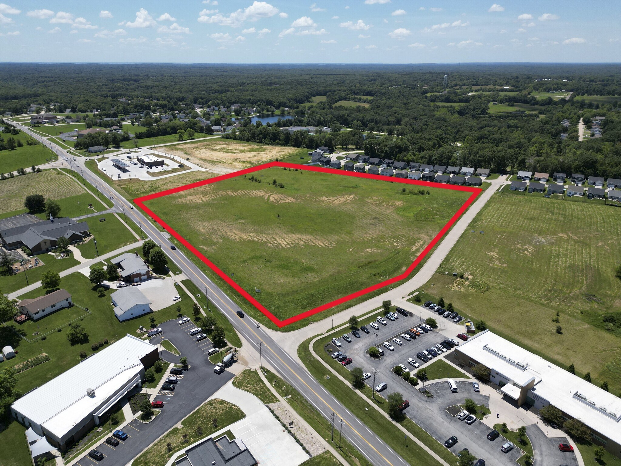 Lot 5 Brune Business Park, Warrenton, MO à vendre Aérien- Image 1 de 8