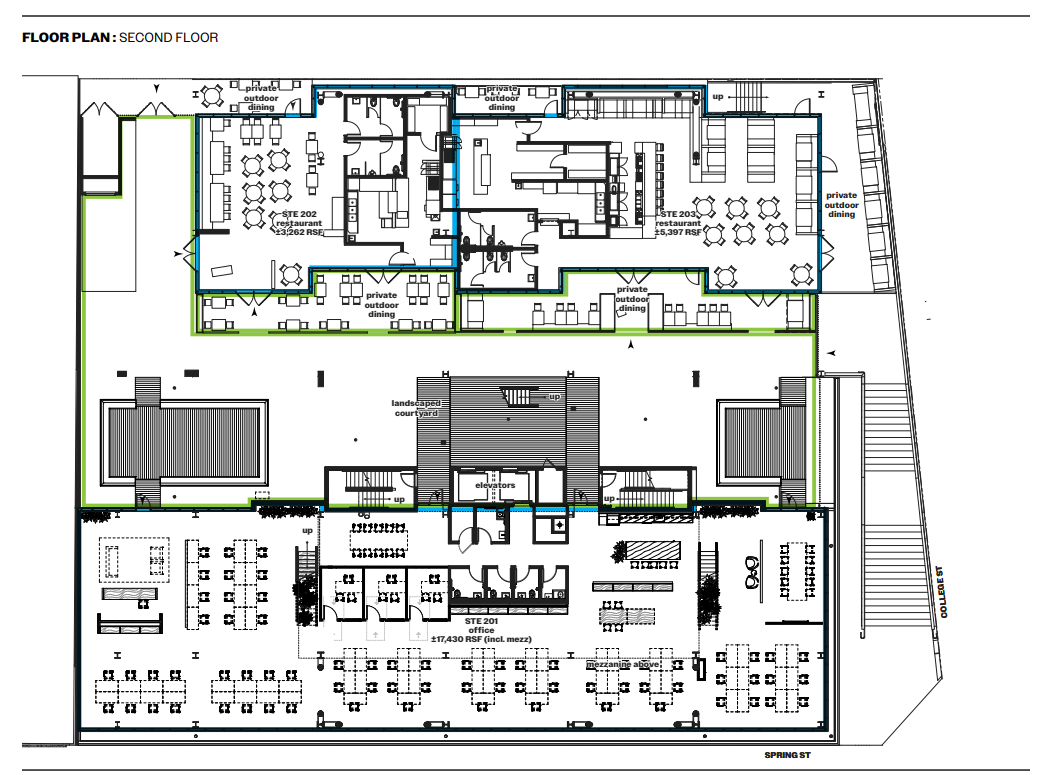 843 N Spring St, Los Angeles, CA for lease Floor Plan- Image 1 of 1