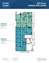 5454 Wisconsin Ave, Chevy Chase, MD for lease Floor Plan- Image 2 of 2