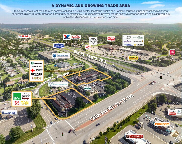 12525 NE Ulysses St, Blaine, MN à vendre - Photo du bâtiment - Image 2 de 13