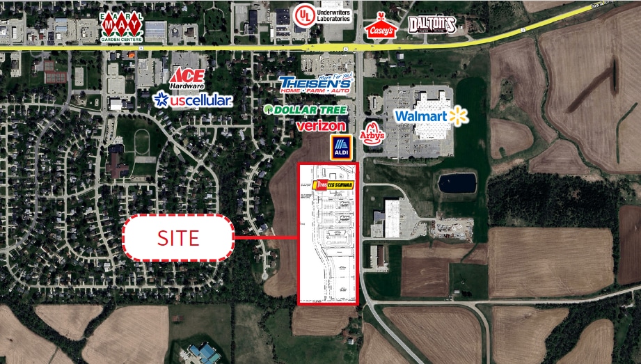 Iowa Speedway Drive & SW 9th Street, Newton, IA for sale Primary Photo- Image 1 of 2
