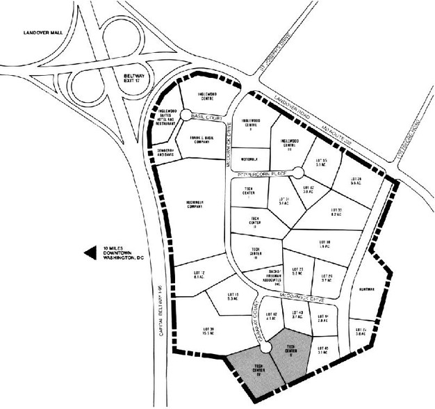 1221 Caraway Ct, Largo, MD for sale - Site Plan - Image 1 of 1