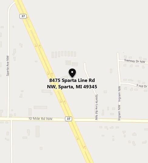 8475 Sparta Line Rd, Sparta, MI à louer - Photo du bâtiment - Image 3 de 8