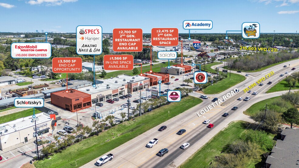 1610-1614 Louetta Rd, Spring, TX à louer - Photo du bâtiment - Image 3 de 4